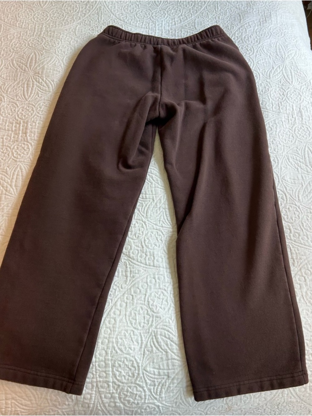 Aritzia sweat fleece Small Brown Fleece Sweatpants EUC - Picture 5 of 7
